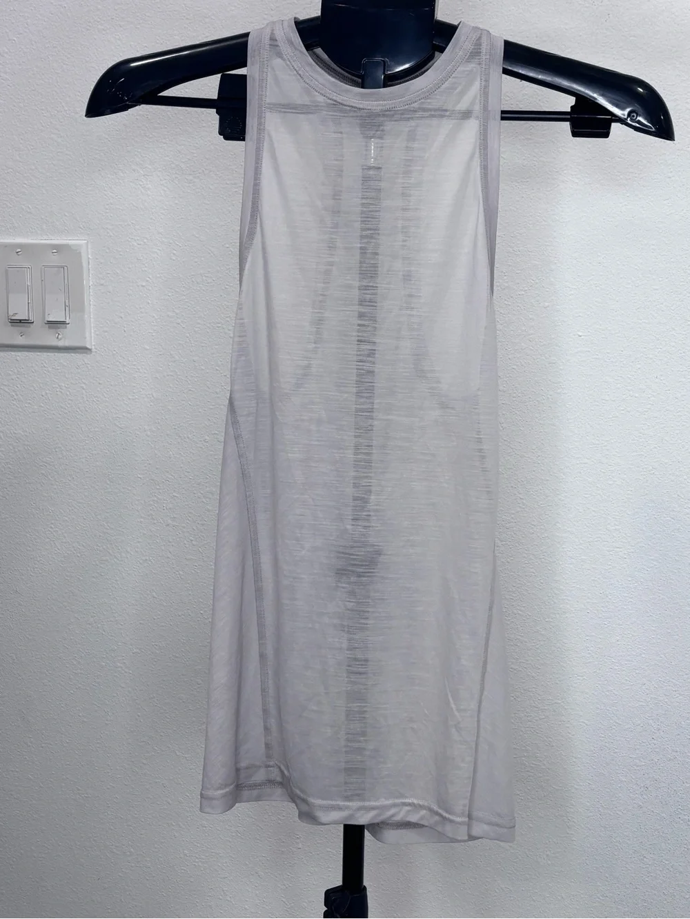 lululemon athletica Light Gray Racerback Tank